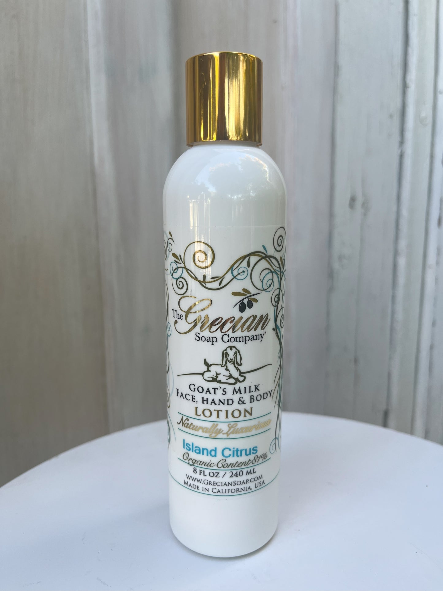 Organic Goat's Milk Lotion Island Citrus-OUT OF STOCK