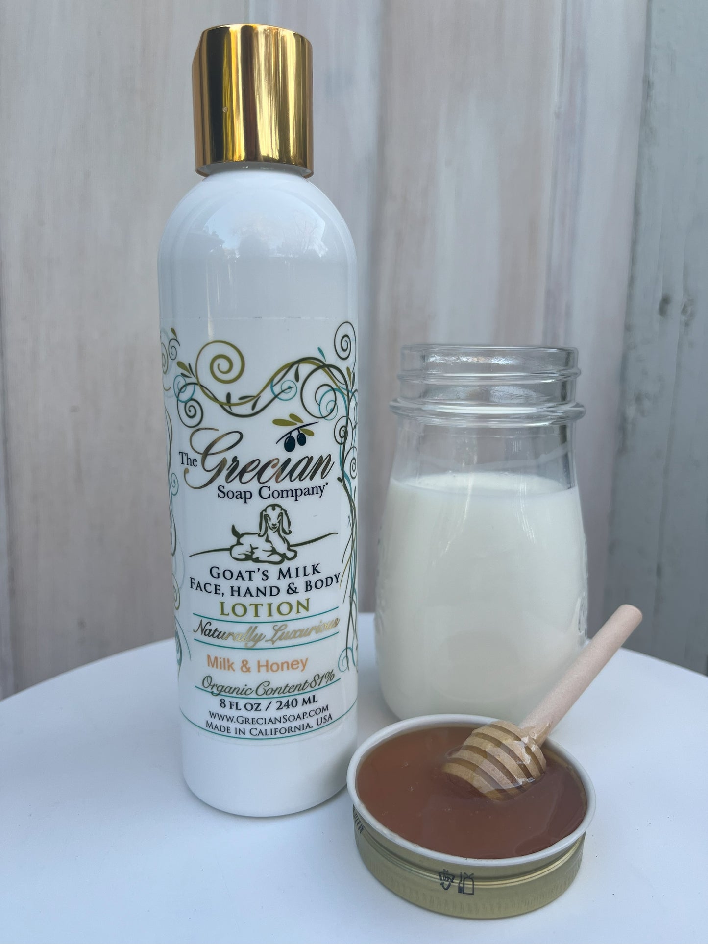 Organic Goats Milk Lotion Milk and Honey