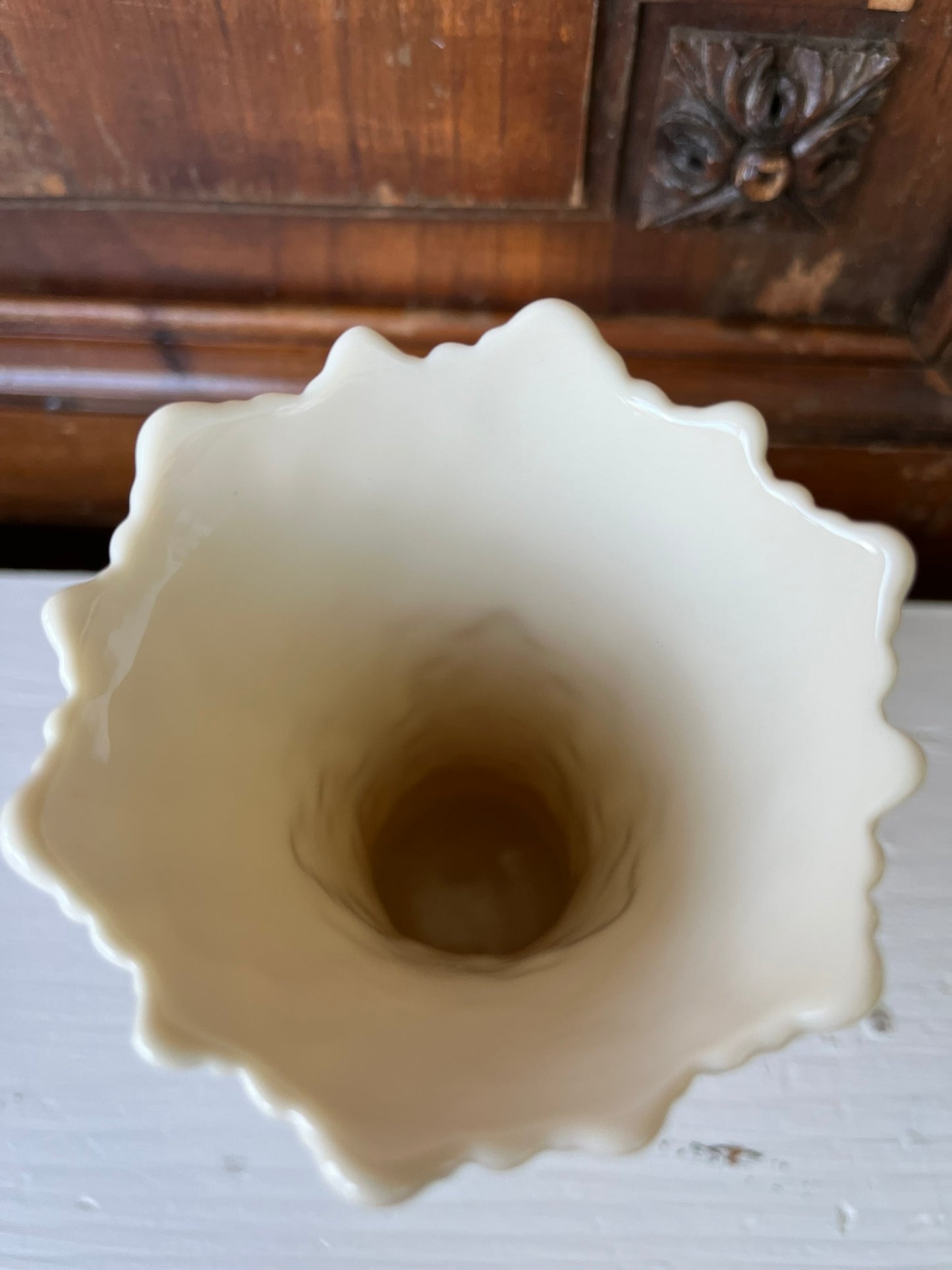 Leaf Pattern Vase Small