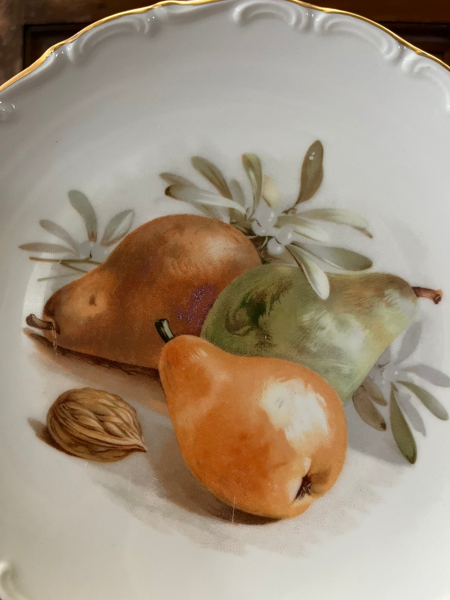 Set of Two Decorative Fruit Plates