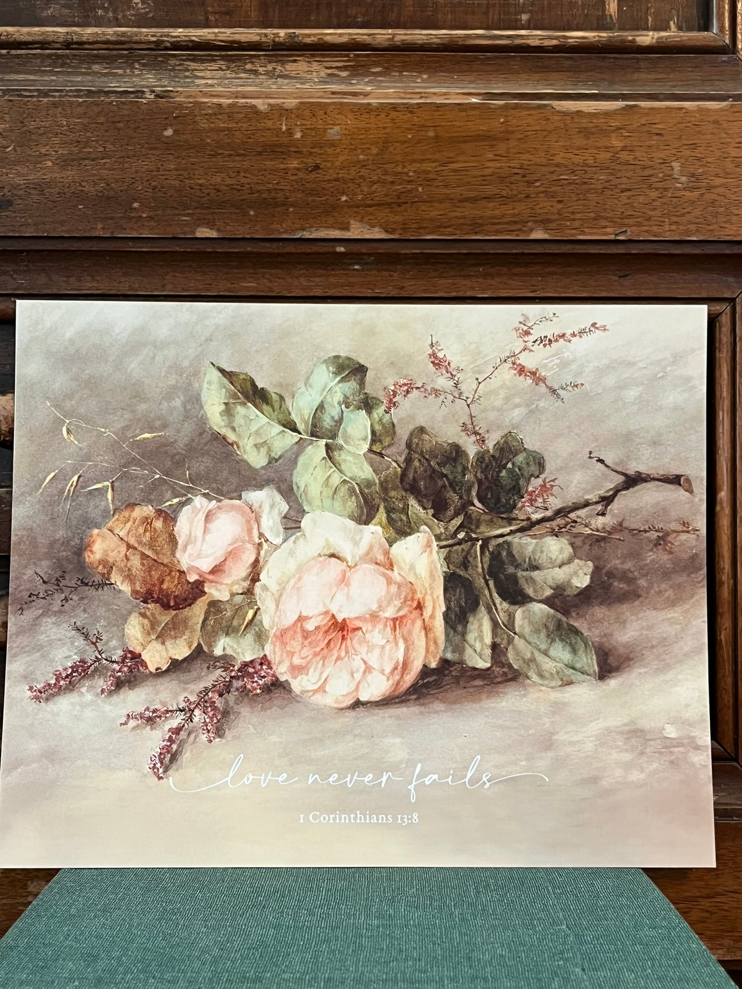 Love Never Fails Wall Art Print 8X10