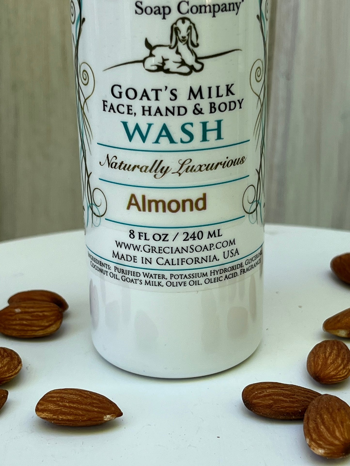 Goat's Milk Body Wash Almond Scent SOLD OUT