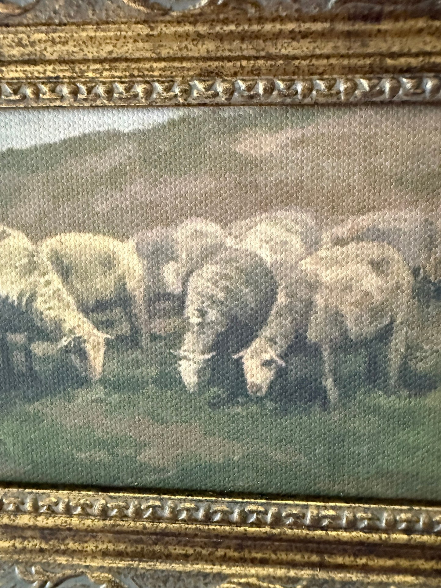 Sheep Framed Wall Decor