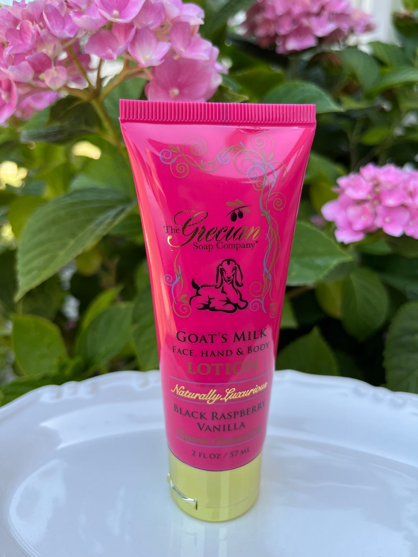 Organic Goats Milk Lotion Tube Black Raspberry Vanilla-OUT OF STOCK