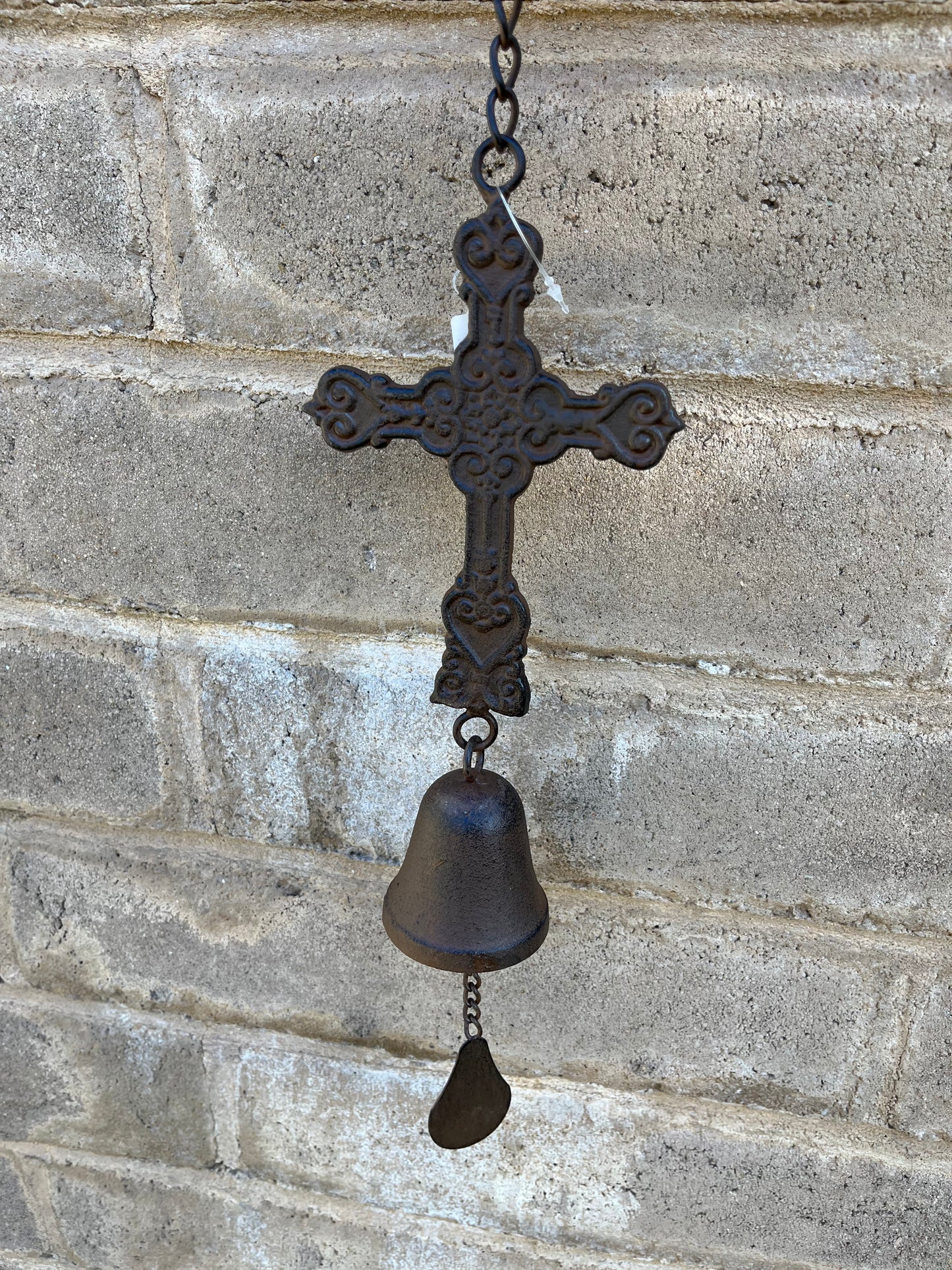 Wind Chime Cross Bell