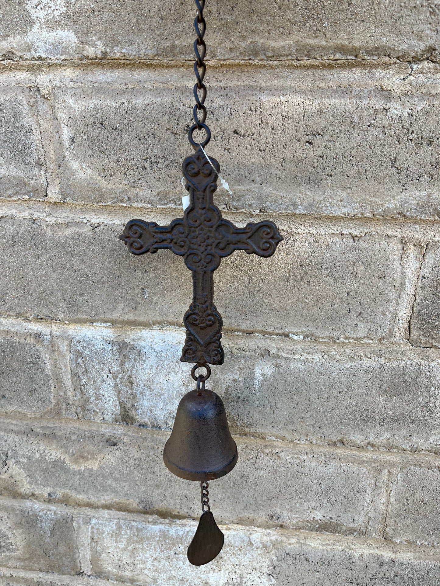 Wind Chime Cross Bell