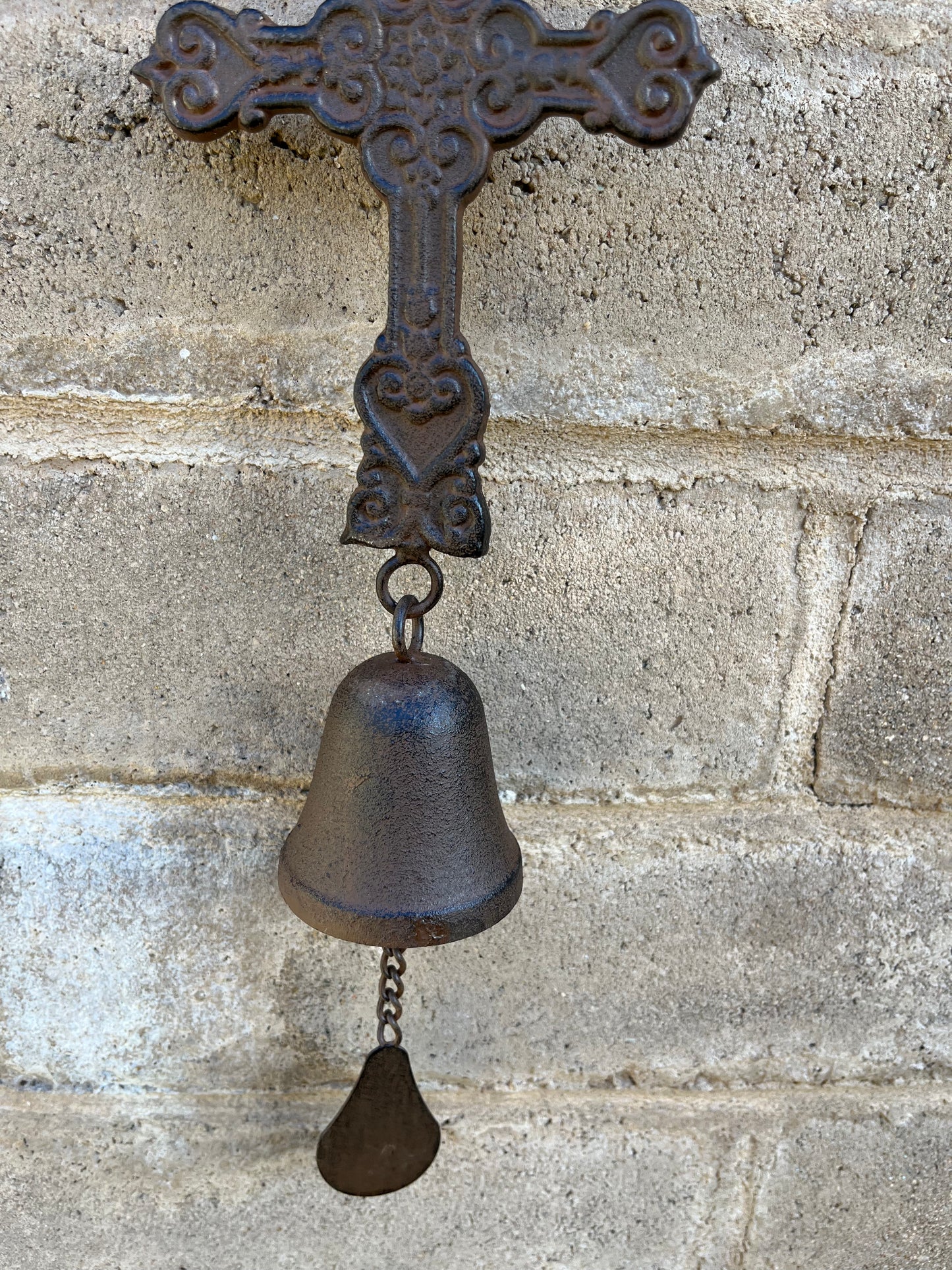 Wind Chime Cross Bell