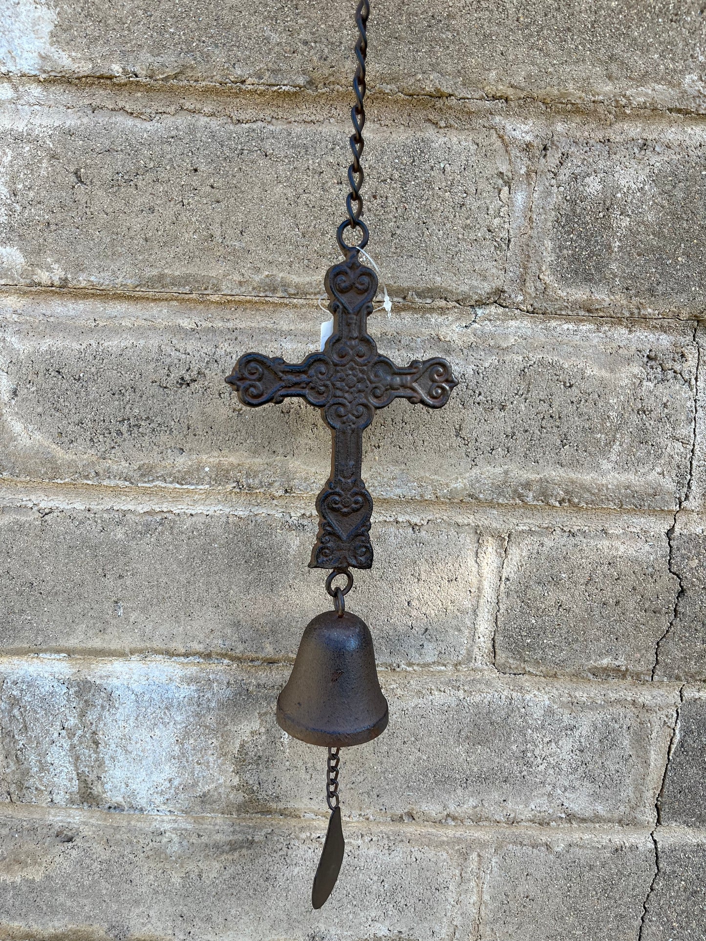 Wind Chime Cross Bell