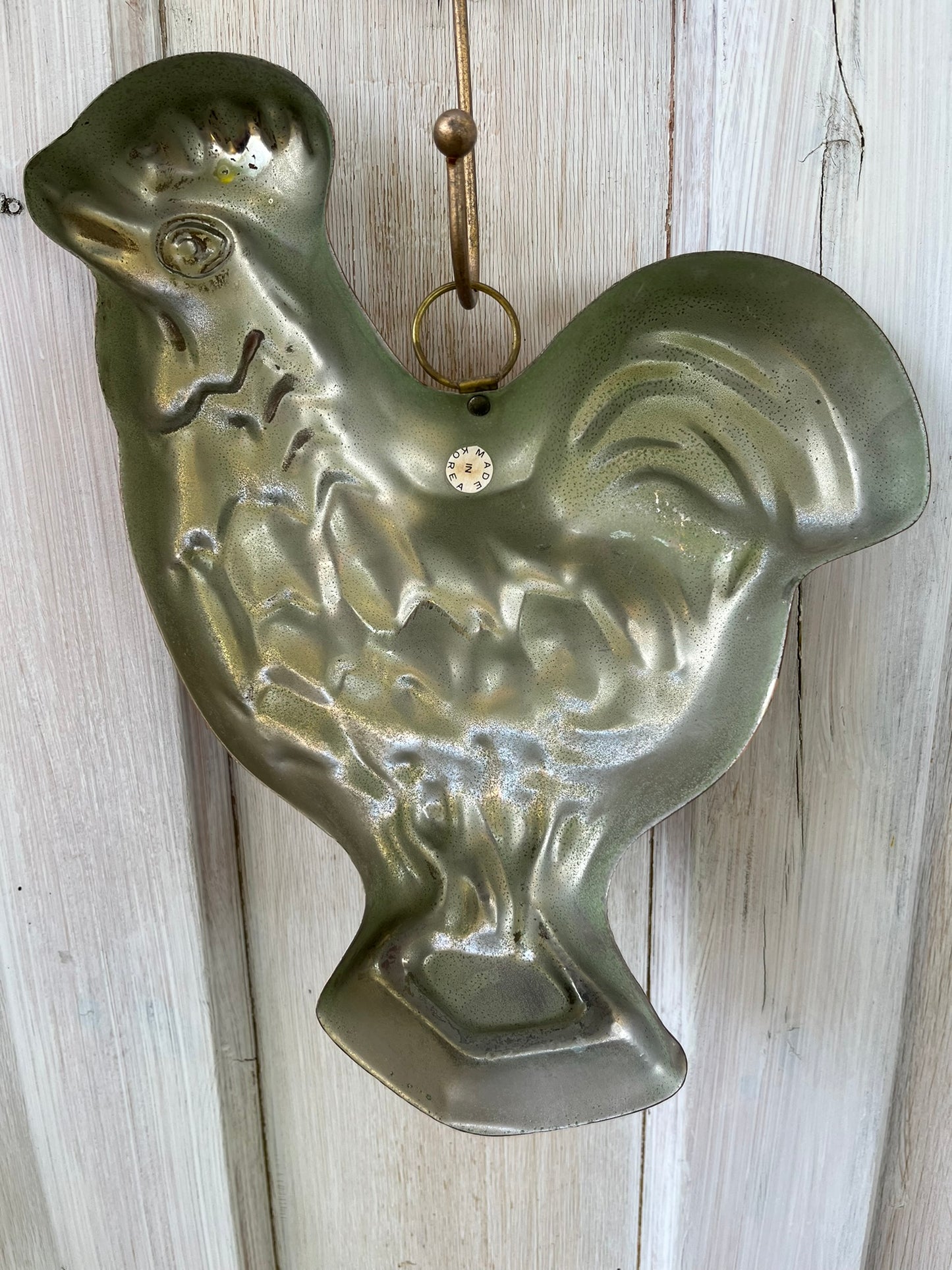 Copper Rooster Mold Wall Decor