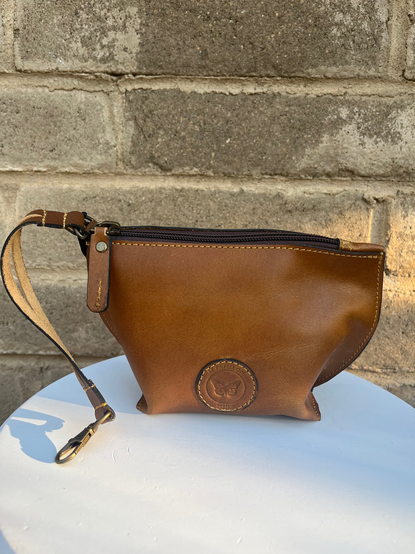 Leather Cosmetic Small Bag