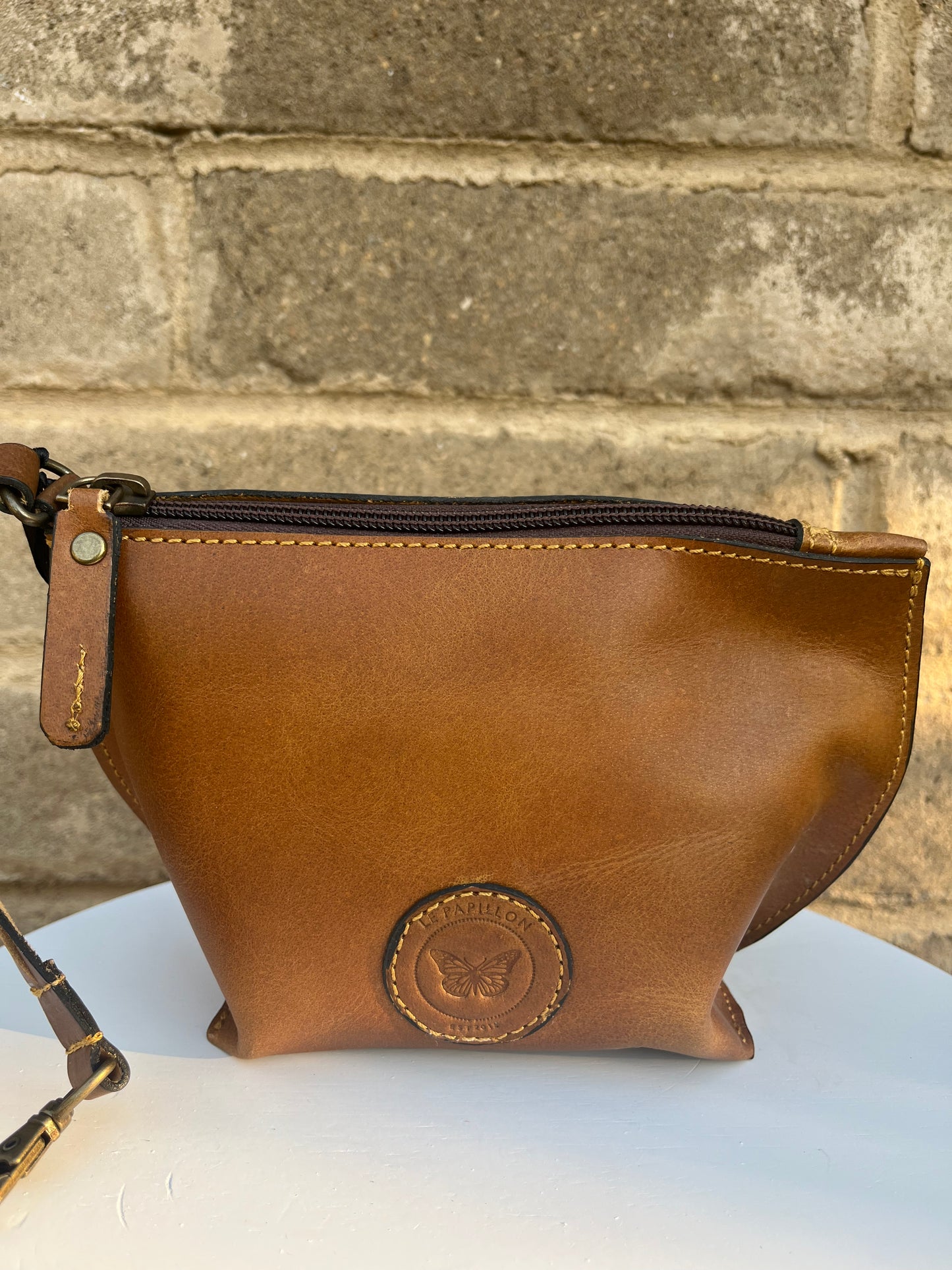 Leather Cosmetic Small Bag