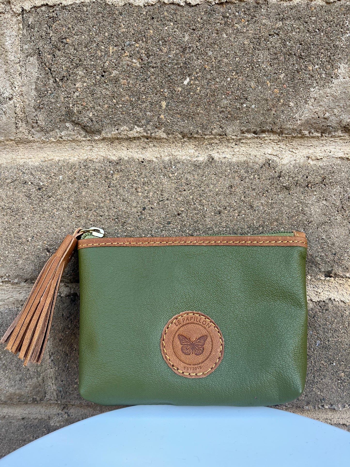 Forest Green Pouch