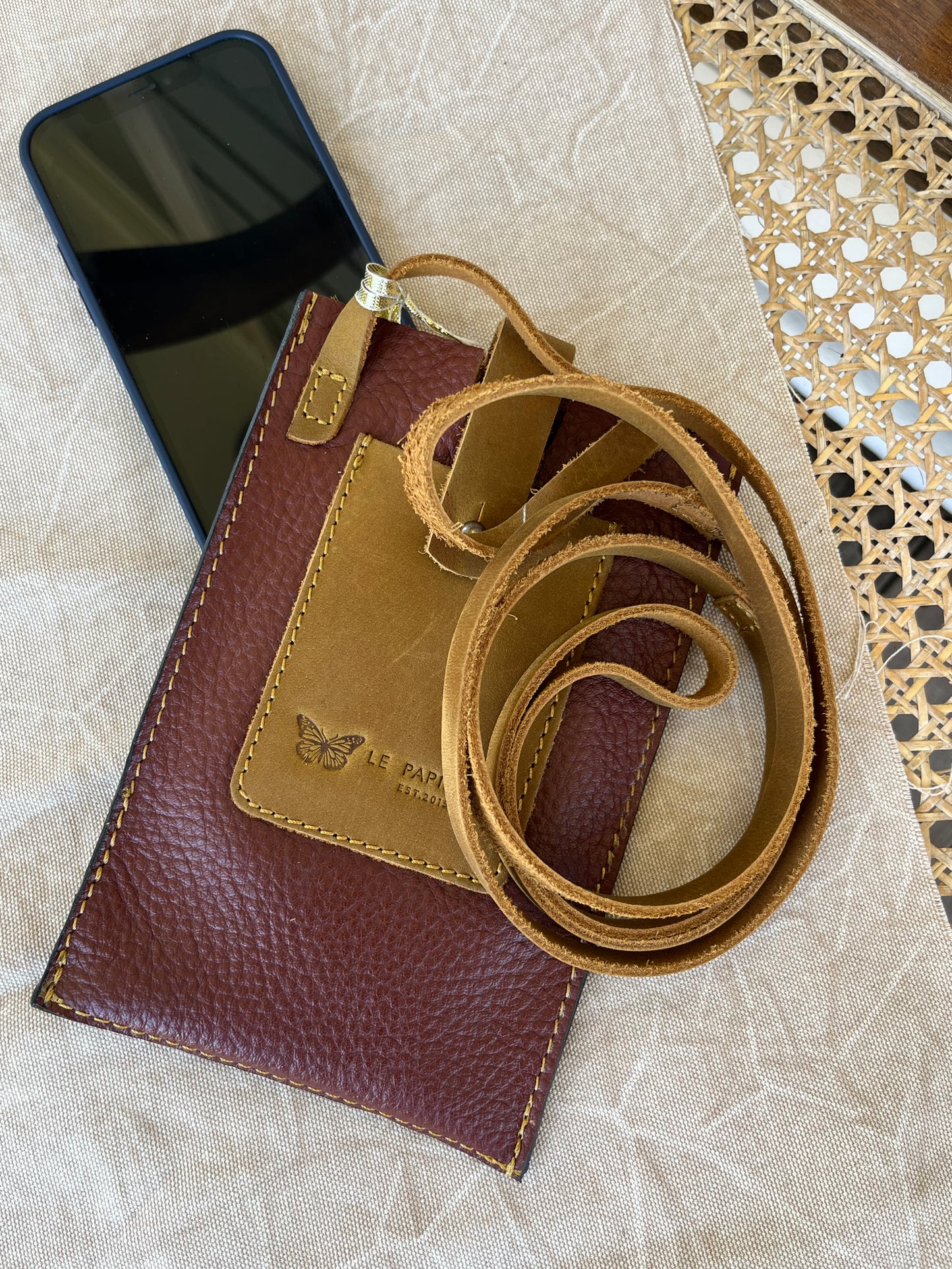 Leather Phone Case Bag