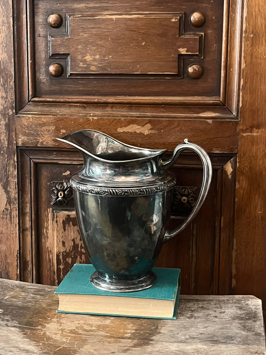 Decorative Silver Color Vase/Pitcher