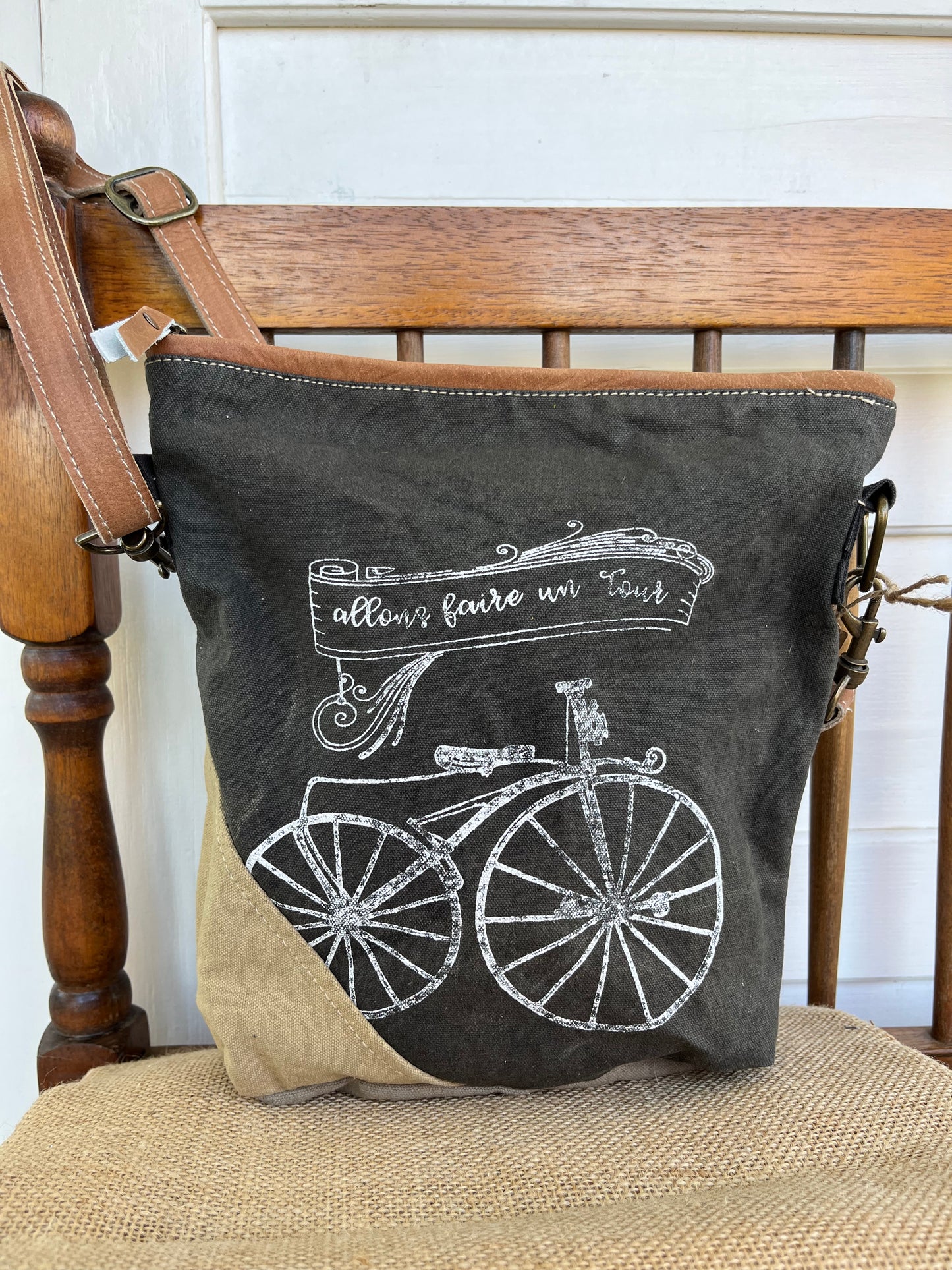 Going For a Ride Bicycle Crossbody Bag