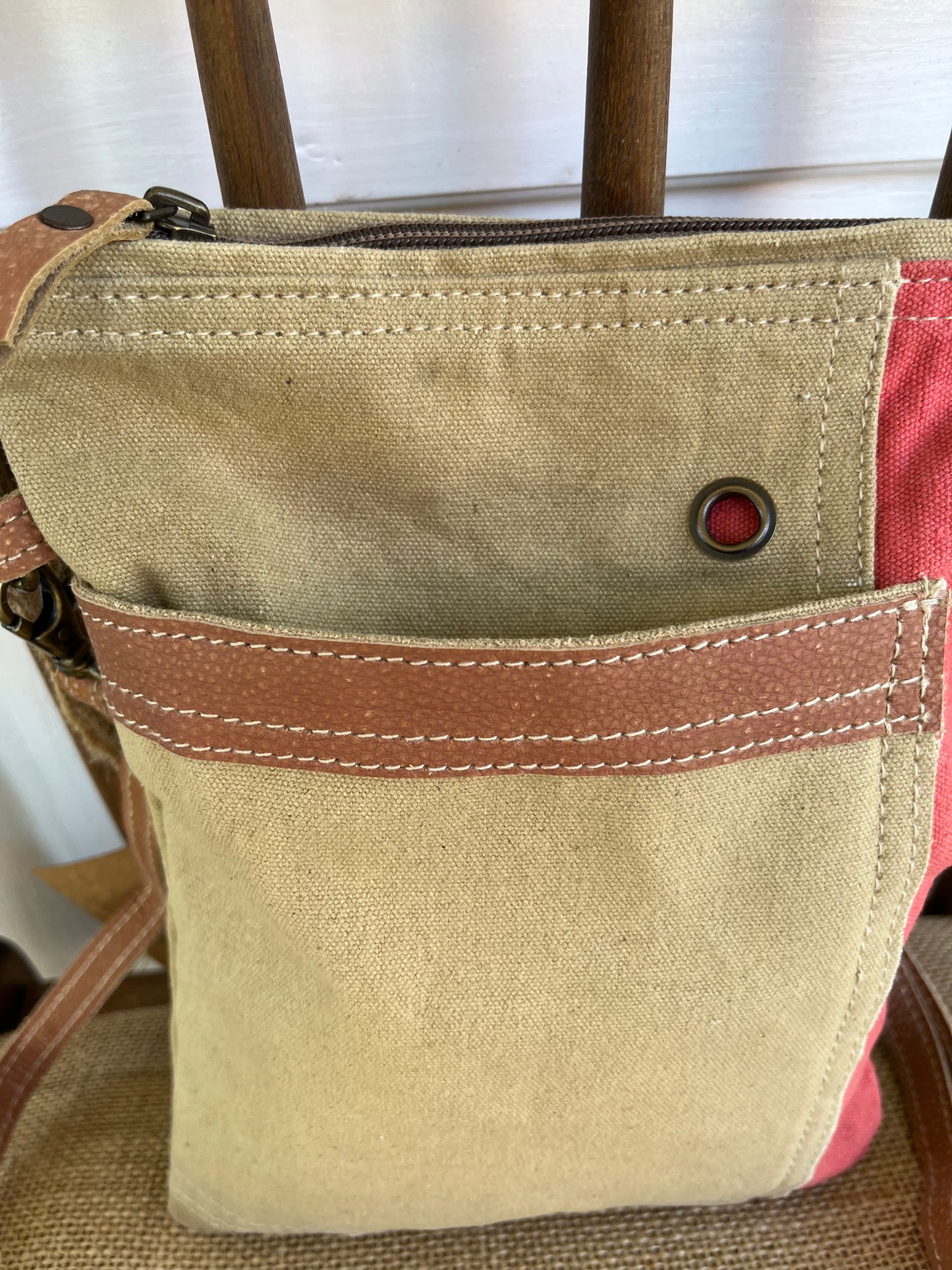 Plain Passport Bag