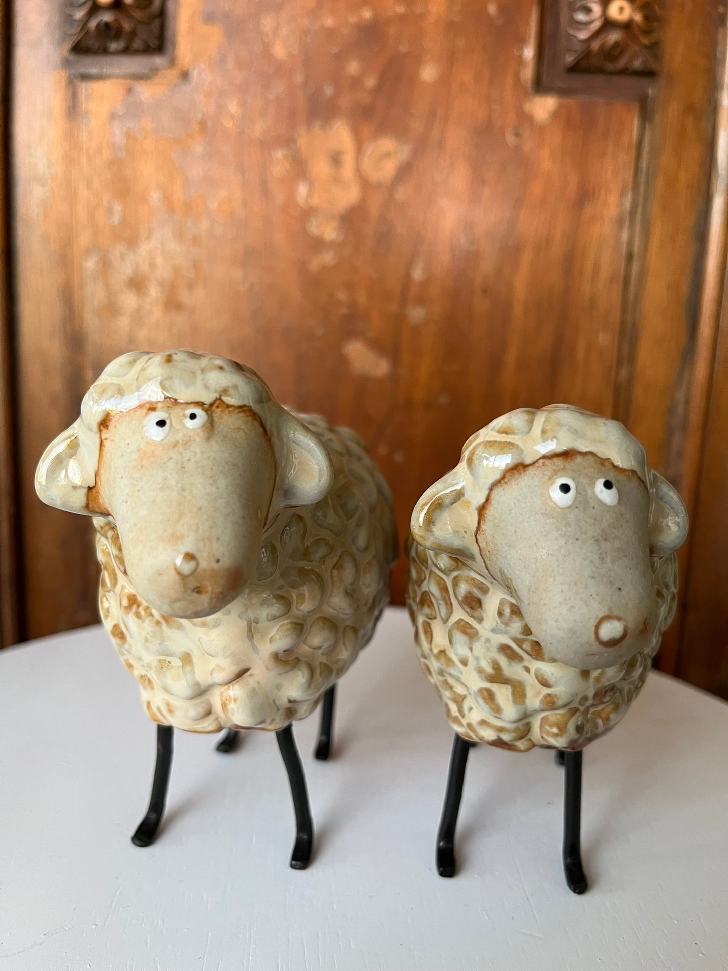 Set of Three Ceramic Sheep - SOLD OUT