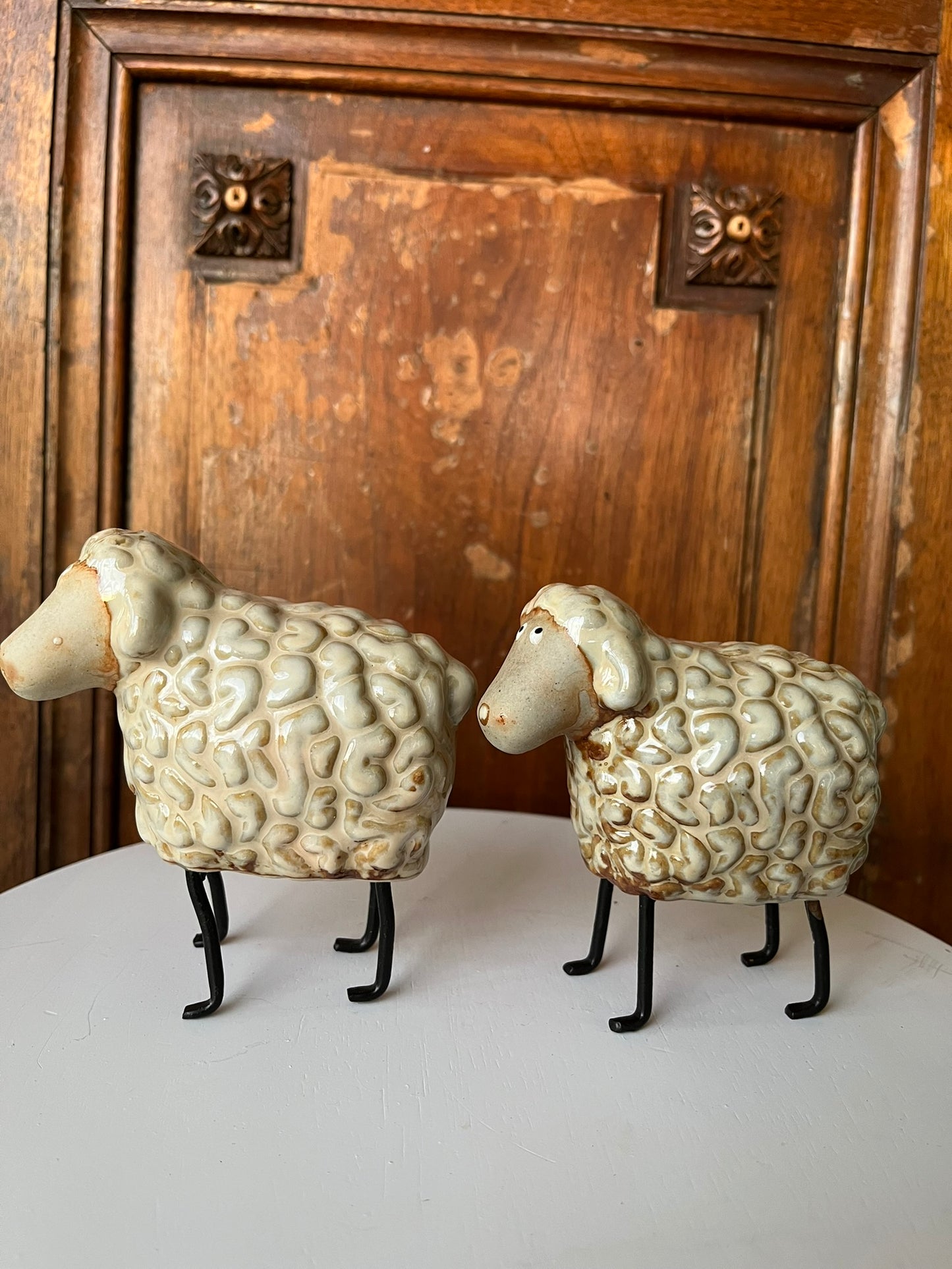 Set of Three Ceramic Sheep - SOLD OUT