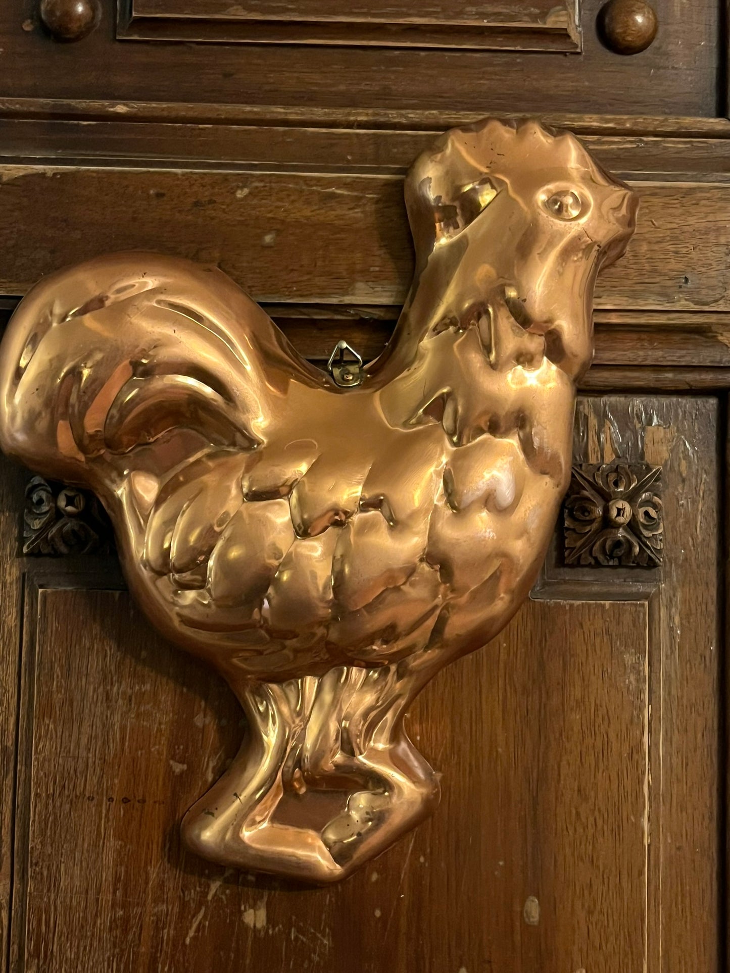 Copper Rooster Mold Wall Decor - SOLD OUT