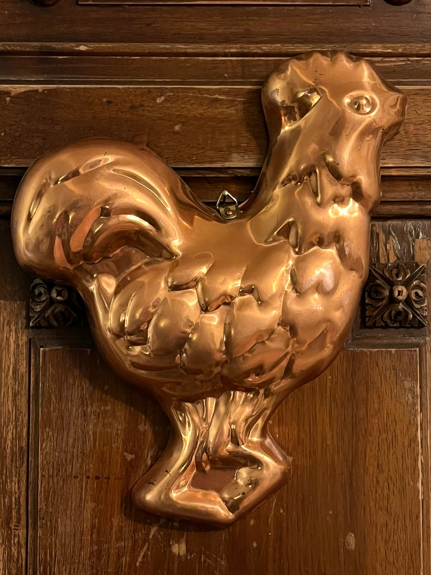 Copper Rooster Mold Wall Decor - SOLD OUT