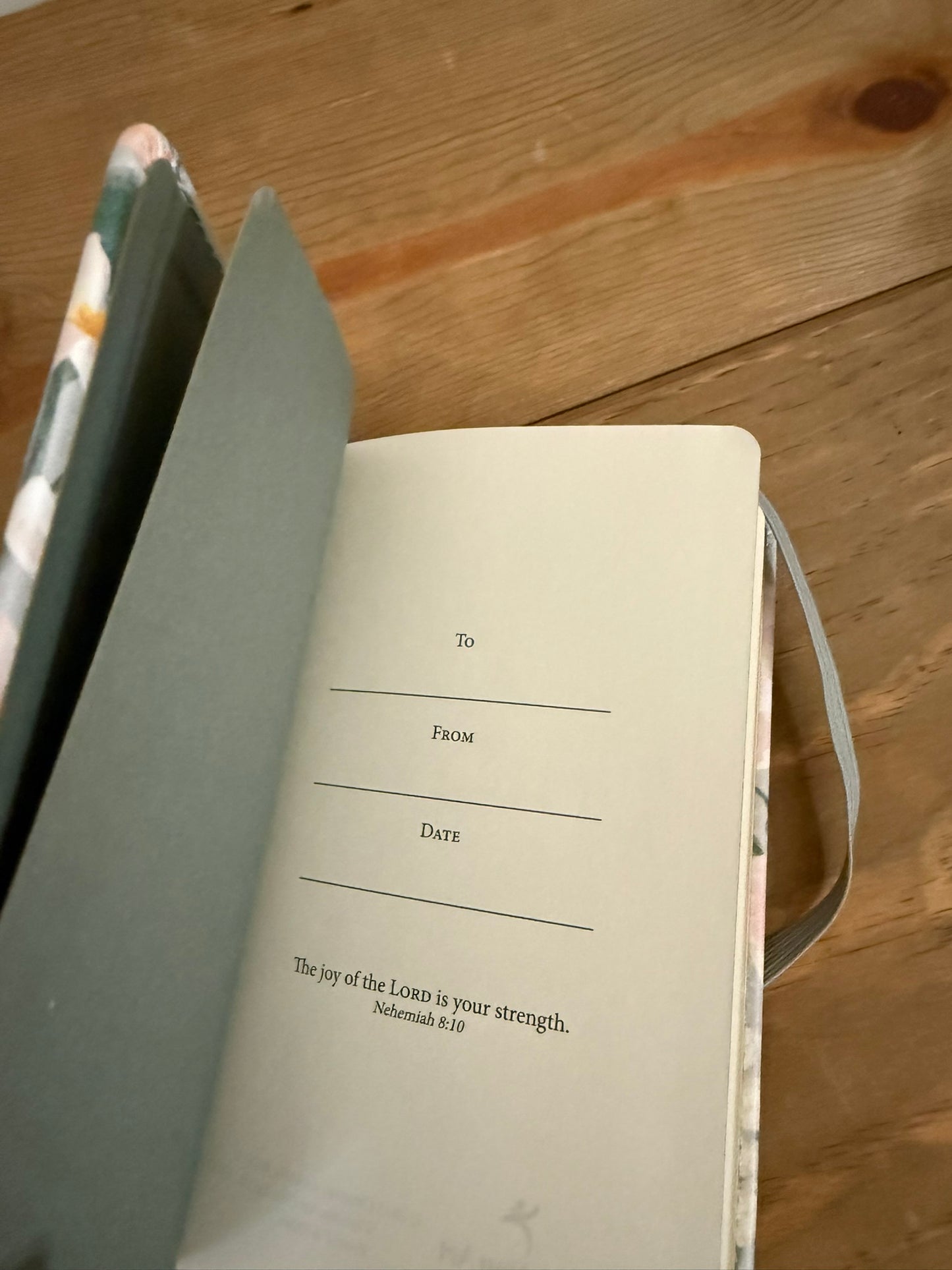 Small Notebook He Restores My Soul