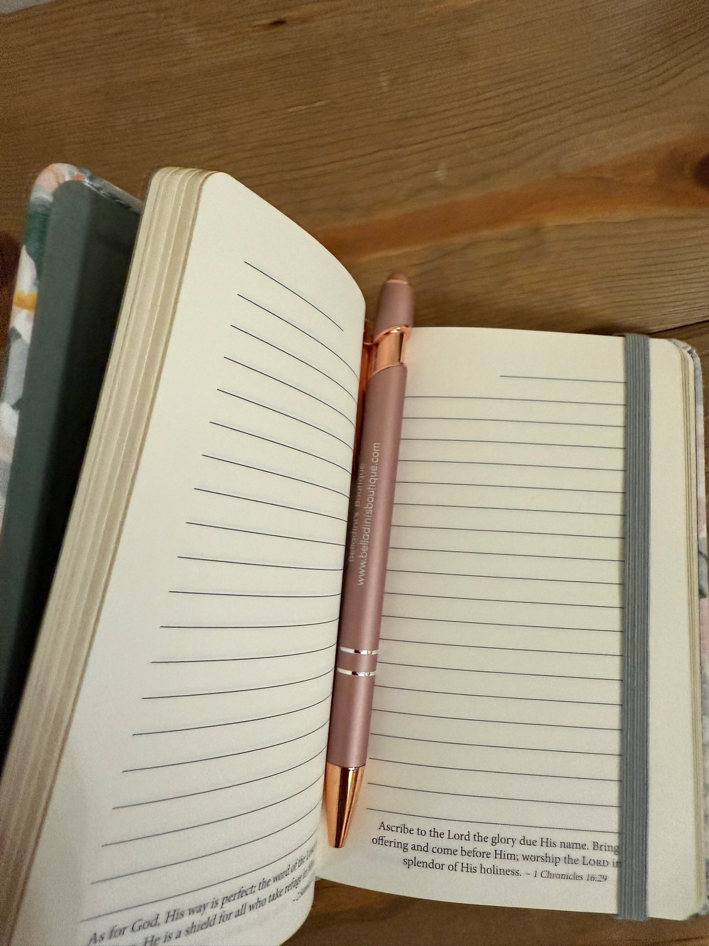 Small Notebook He Restores My Soul