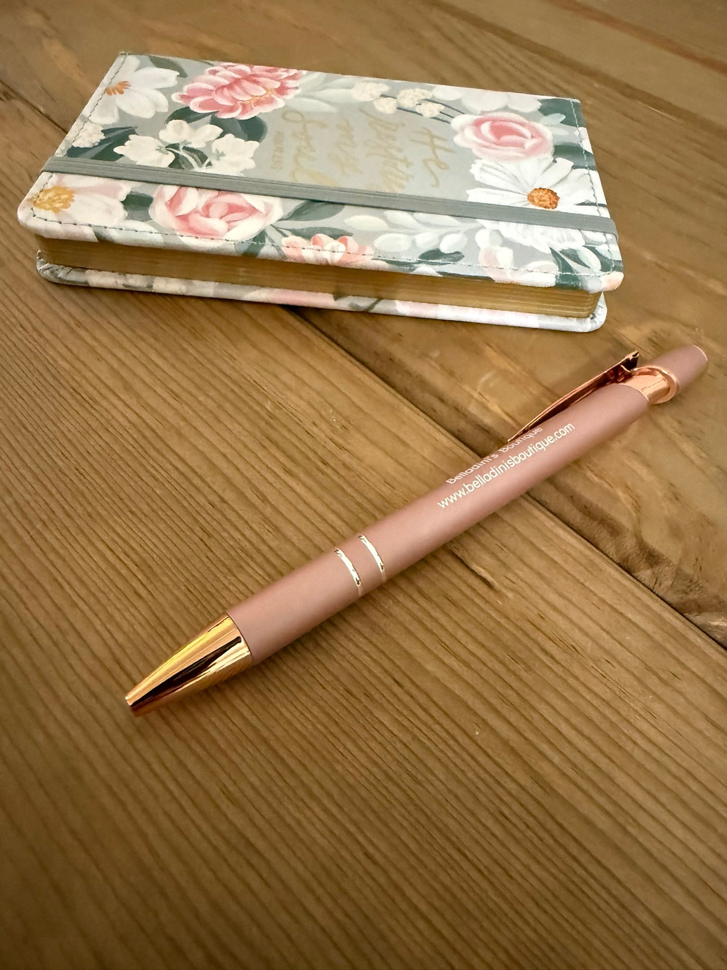 Small Notebook He Restores My Soul