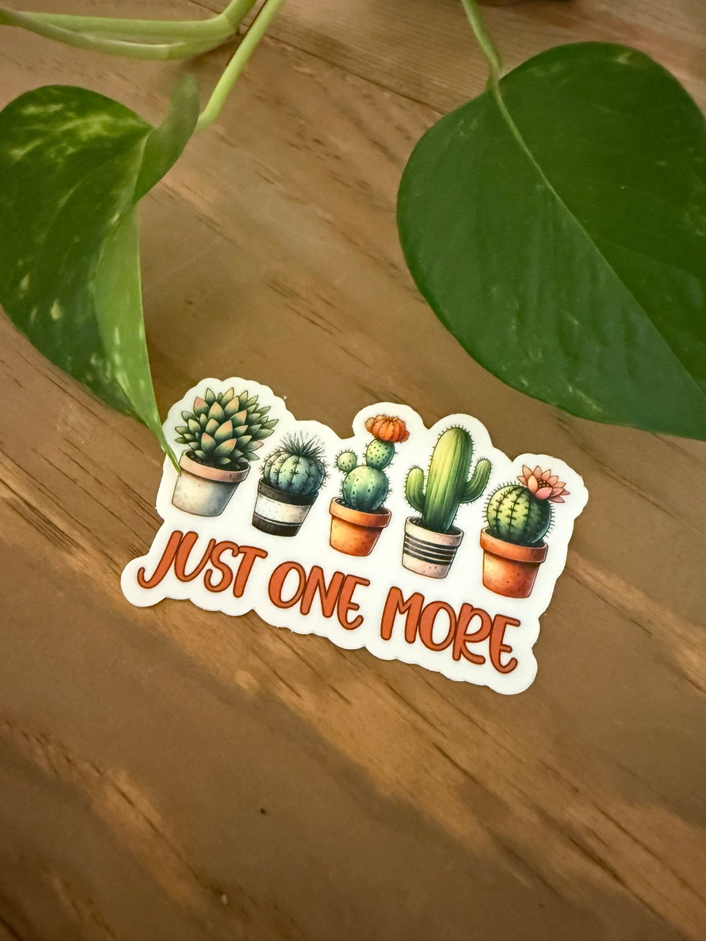 Sticker-Just One More