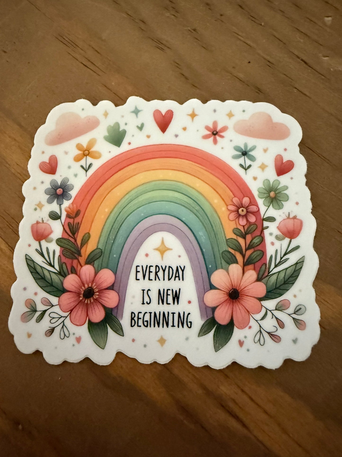 Sticker Everyday is New Begining