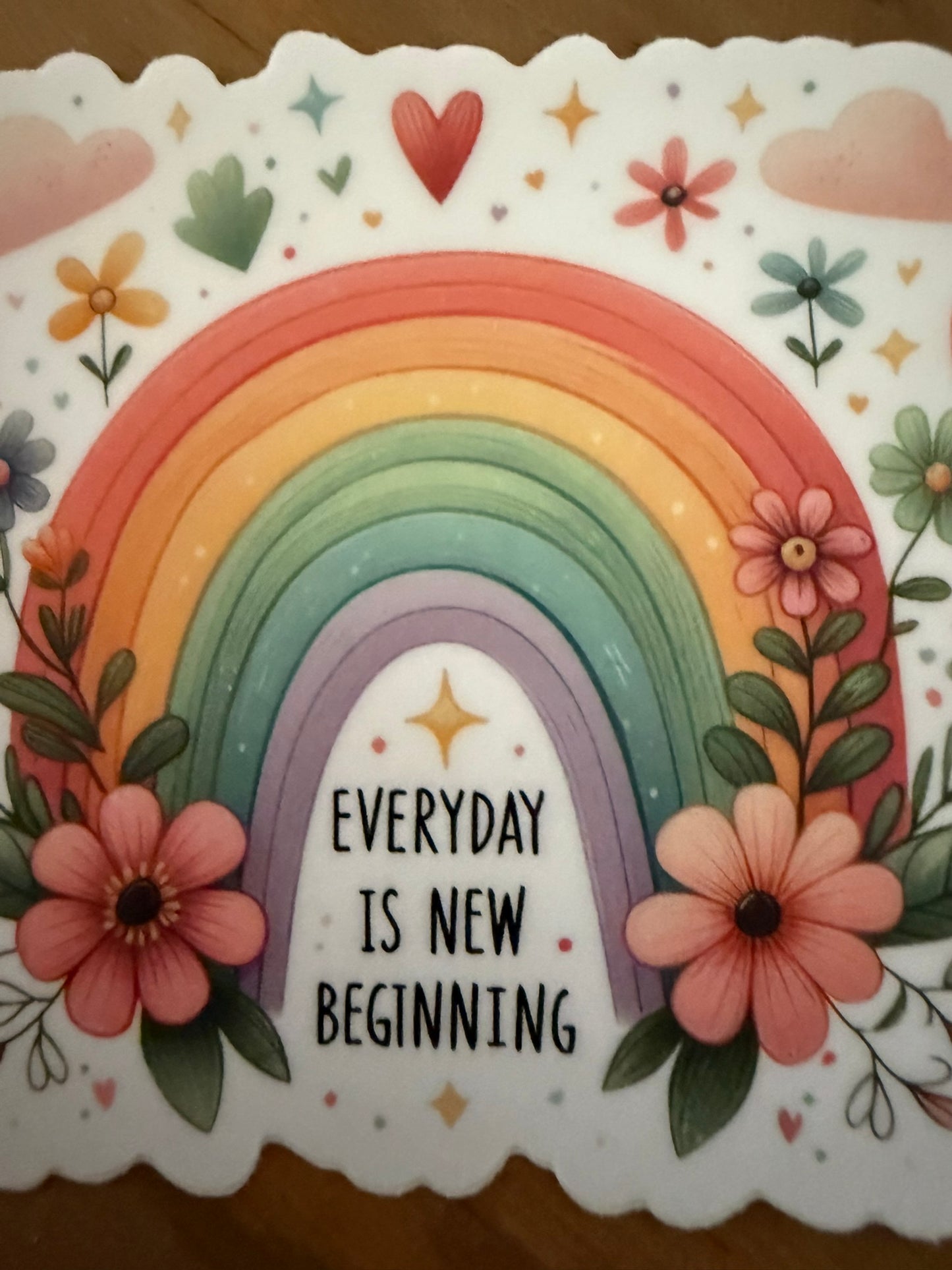 Sticker Everyday is New Begining