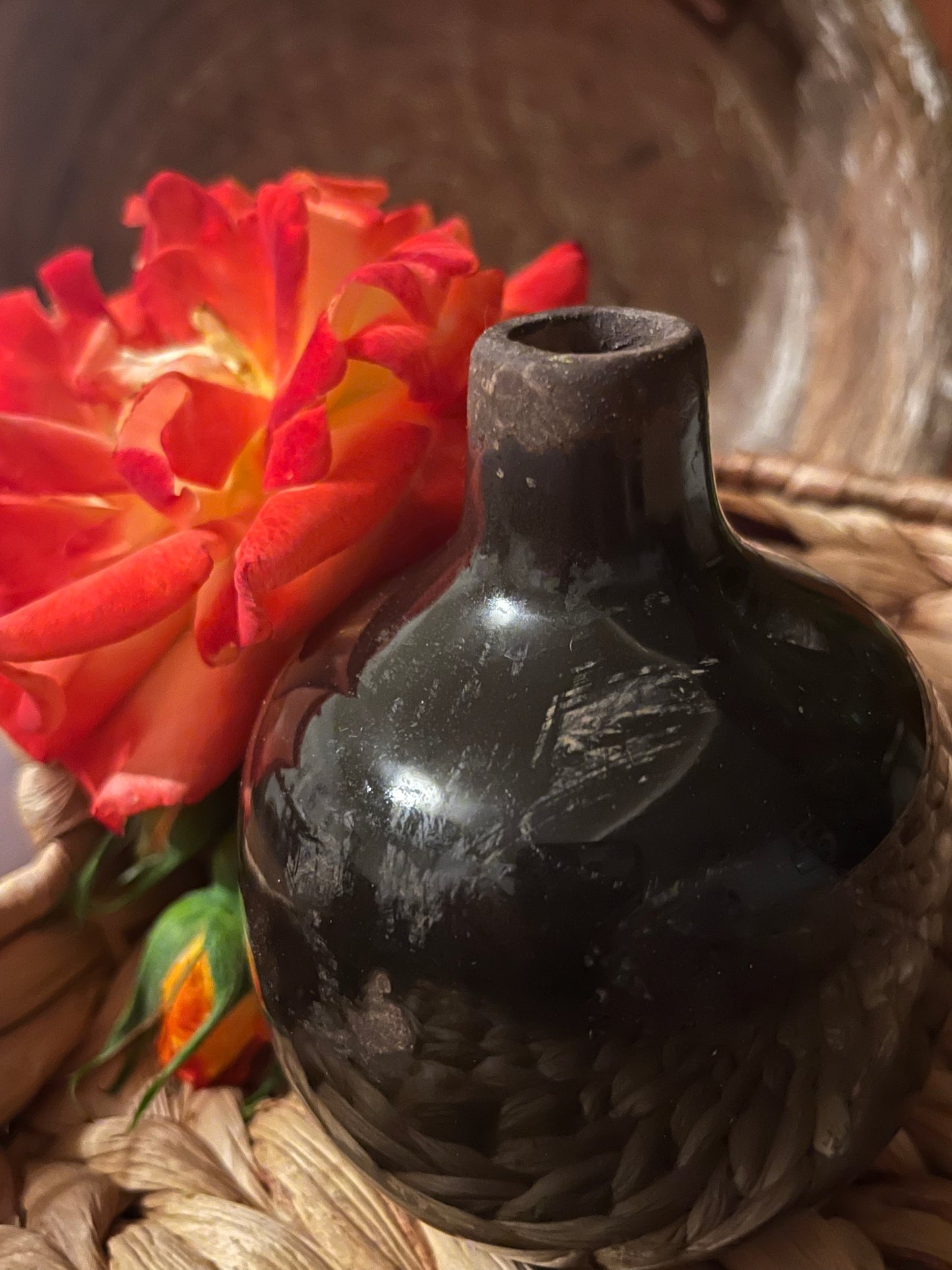 Black Mini Vase