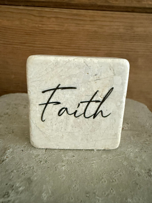 Decorative Stone Faith