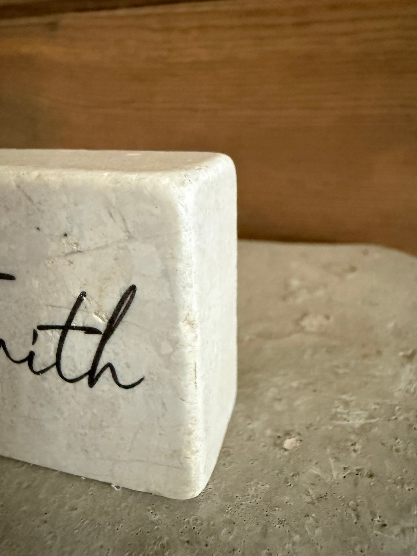 Decorative Stone Faith