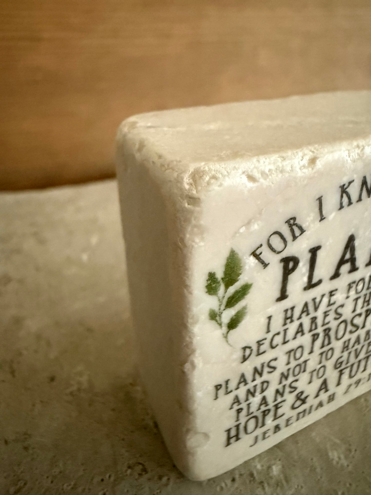 Scripture Stone For I Know The Plans I Have For You