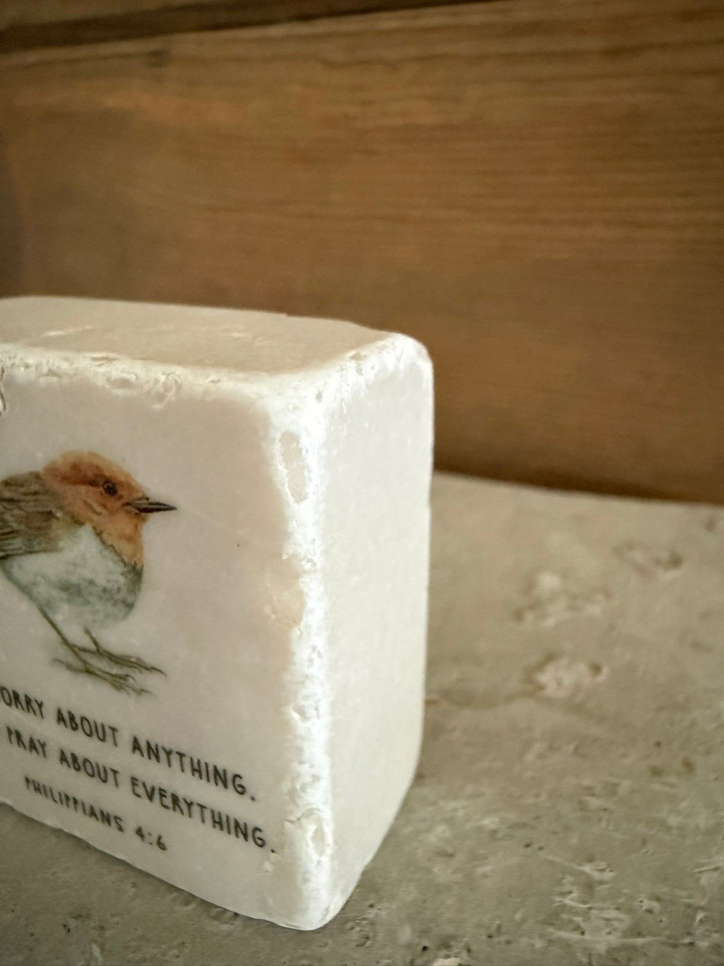 Scripture Stone Don't Worry About Anything-OUT OF STOCK