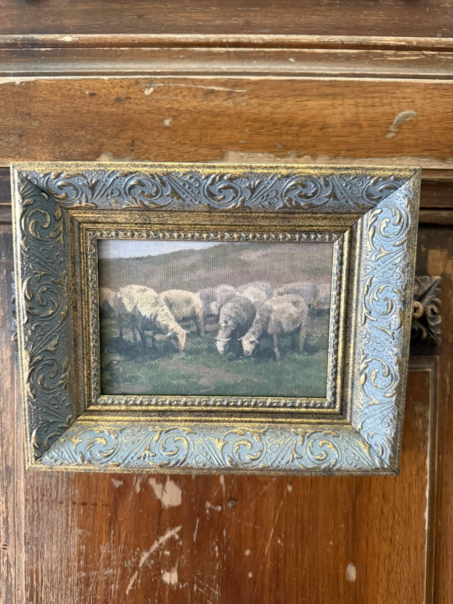 Sheep Framed Wall  Decor