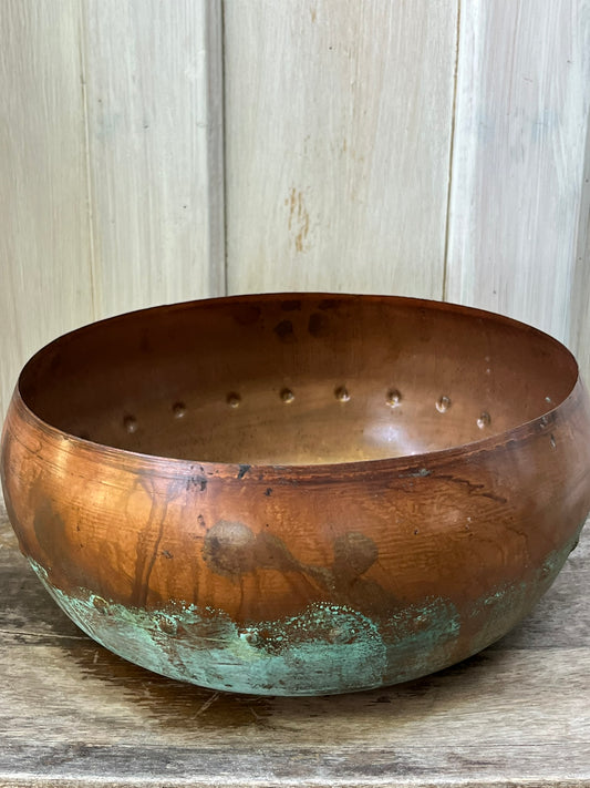 Copper Blue Pot — Large