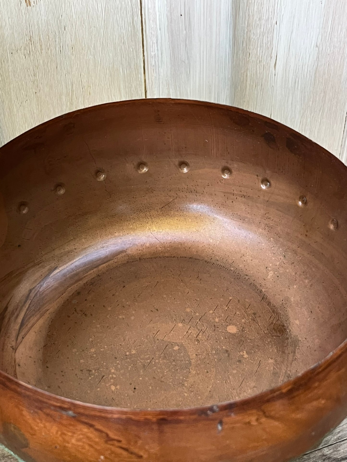 Copper Blue Pot — Large