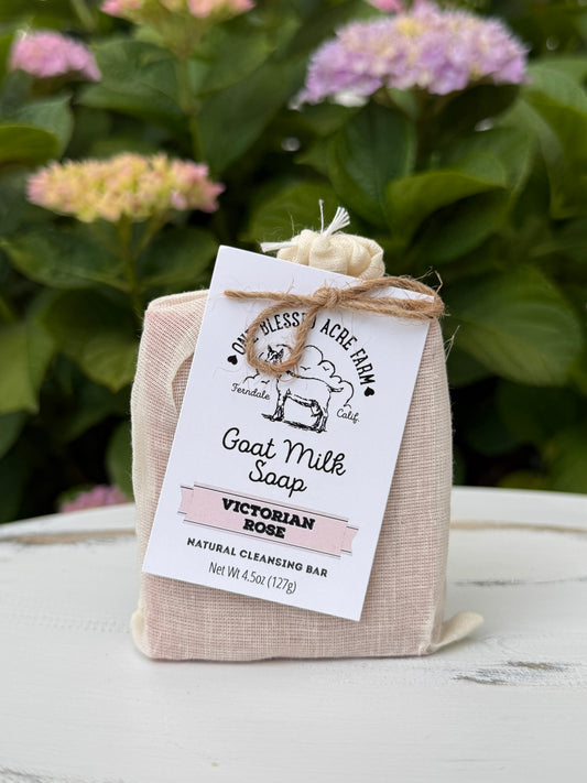 Victorian Rose Goat Milk Soap