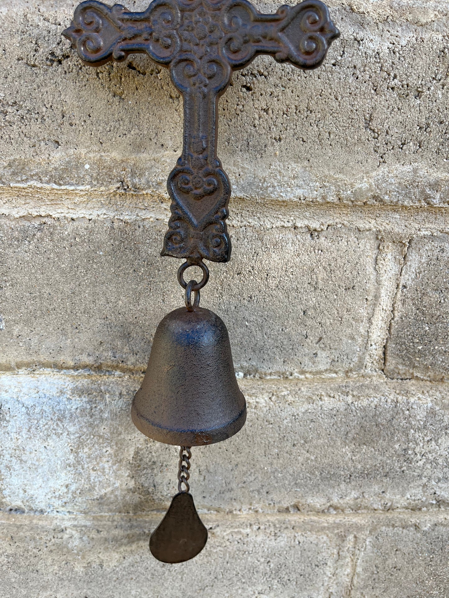 Wind Chime Cross Bell - OUT OF STOCK