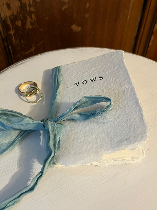 Wedding Vows Notebook