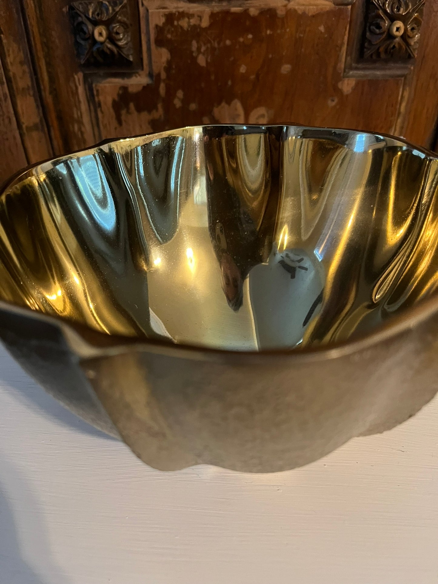 Gold Colored Decorative Bowl