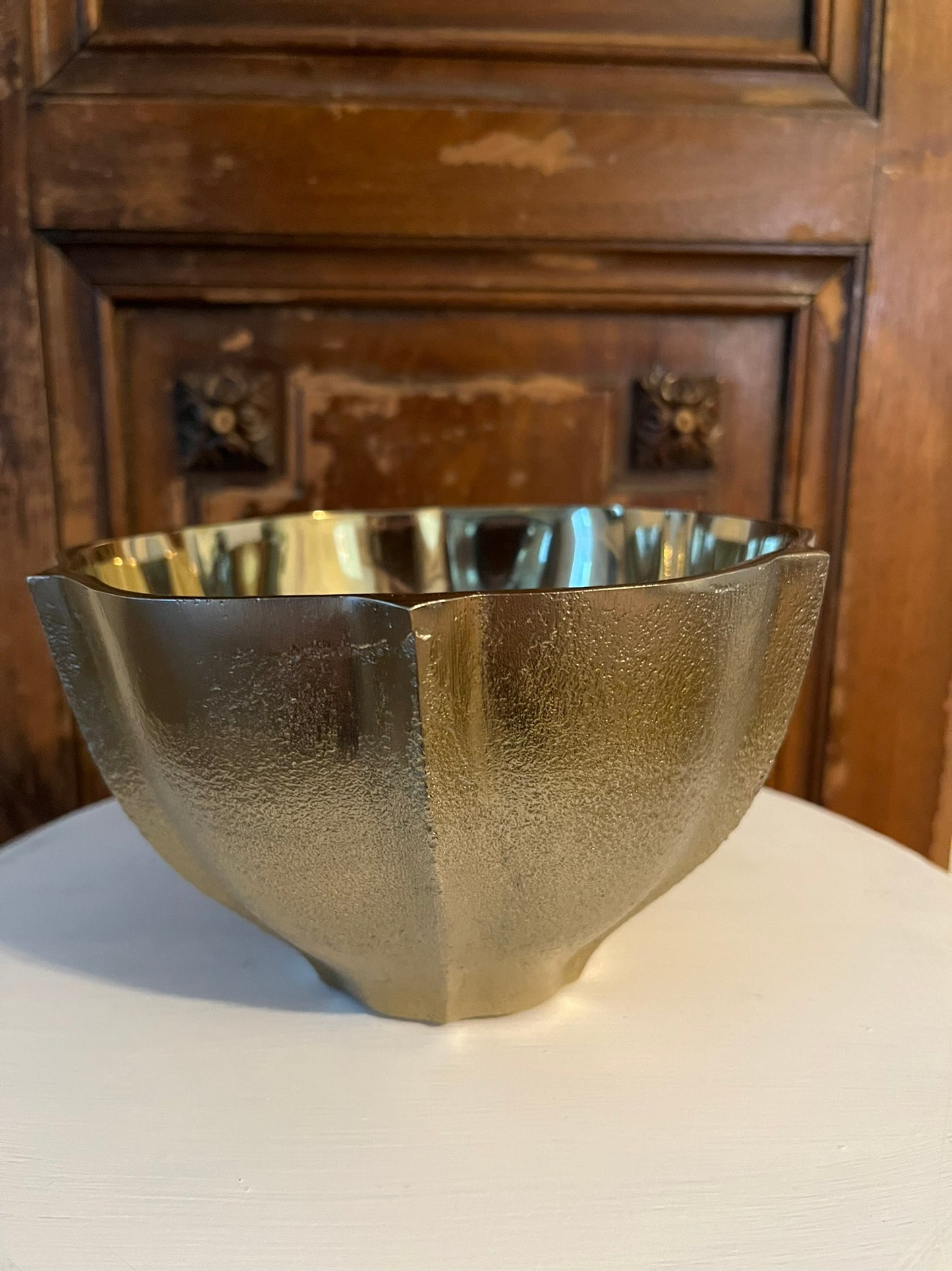 Gold Colored Decorative Bowl