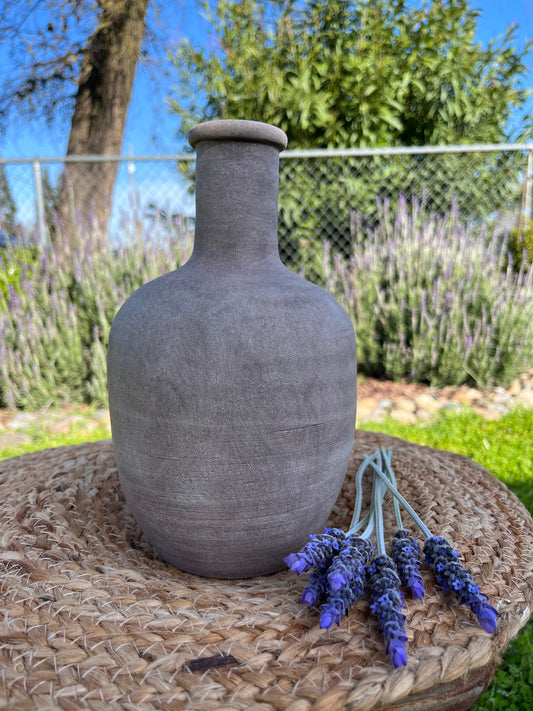 Taupe Terracotta Vase